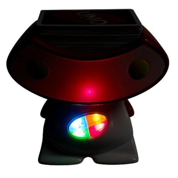 Mattel Uno Roboto Interactive Card Game 40th Anniversary Edition NIB - Picture 7 of 10